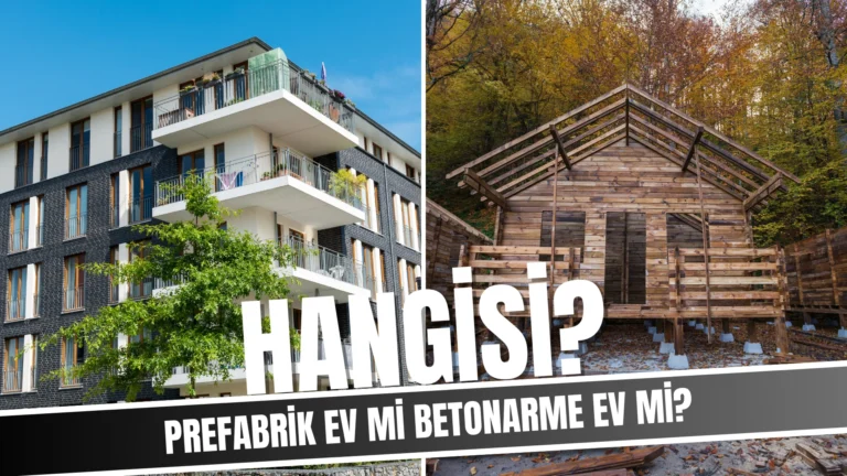 Prefabrik Ev mi Betonarme Ev mi? Hangisi Daha Avantajlı?